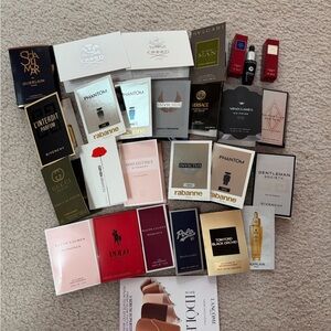 Assorted Fragr Sample Collection of 27 new